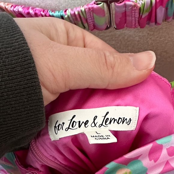 For Love And Lemons Julien cami Dress sz large - Picture 2 of 6